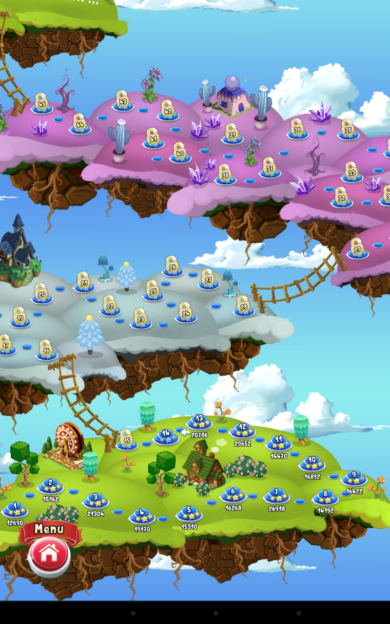 Magic Blender floating islands