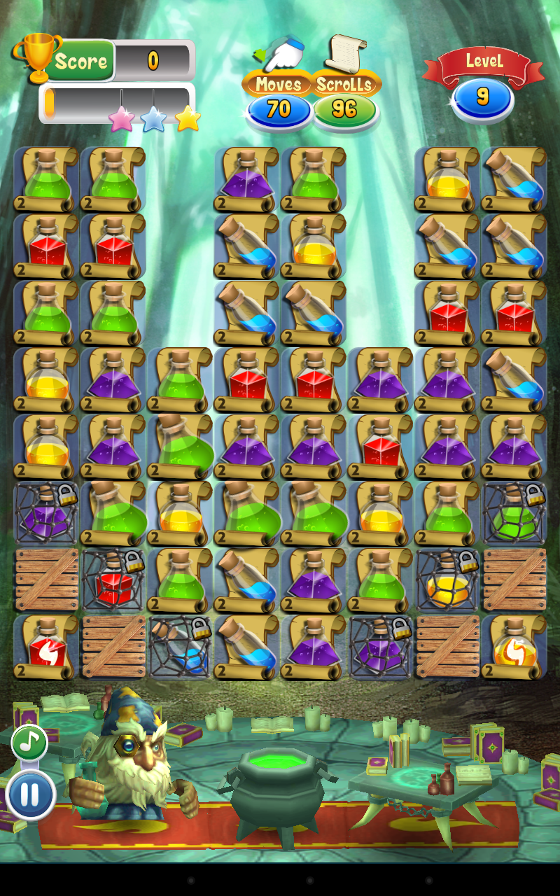 Magic potion puzzle